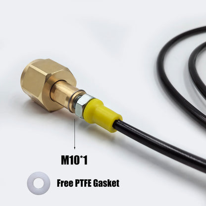 CO2 Cylinder Refill Fill Station Adapter Fit Soda Water Machine Terra, Gaia, DUO, ART Carbon Dioxide Pink Bottle Quick Connect.