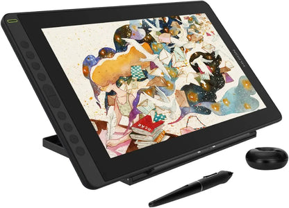 HUION New Arrival Kamvas 16(2021) Graphics Drawing Monitor Battery-free Digital Pen Tablet For Win/MAC And Android 120%s RGB.