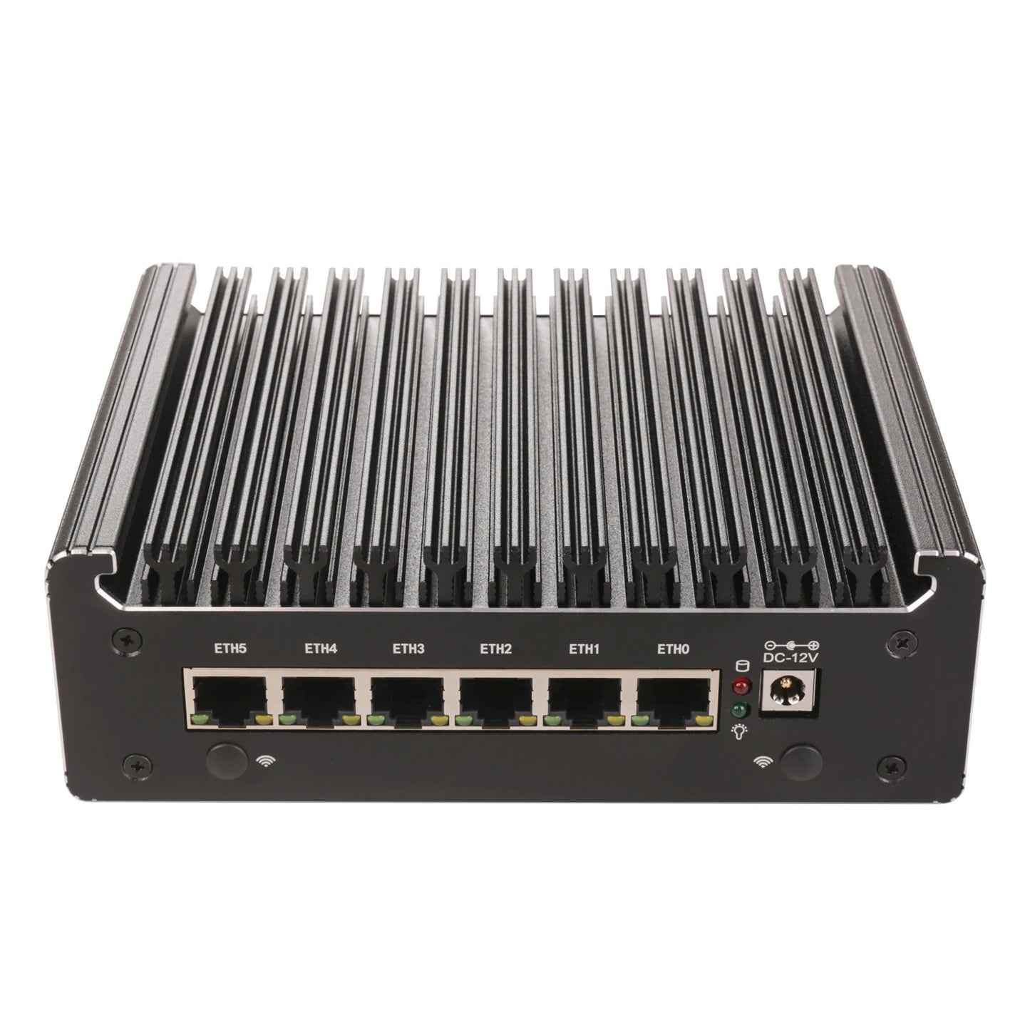 Intel N150 7505 6305 6 Lans i226-V 2.5G Firewall Soft Router DDR4 NVMe 1*COM Type-C pfSense OPNsense Fanless Mini PC Computer.