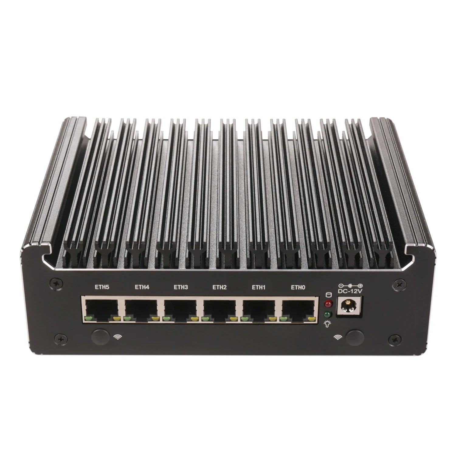 Intel N150 7505 6305 6 Lans i226-V 2.5G Firewall Soft Router DDR4 NVMe 1*COM Type-C pfSense OPNsense Fanless Mini PC Computer.