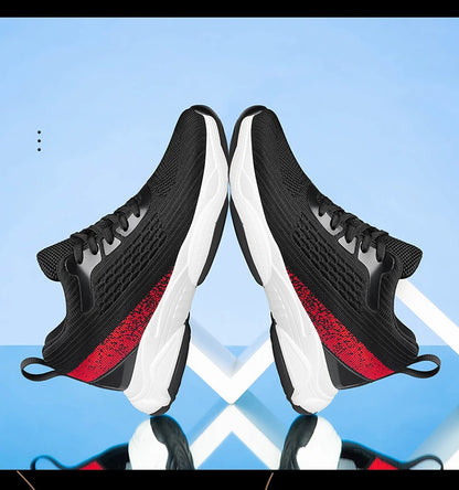 Fashion Men Sneakers Elevator Shoes Men Breathable Mesh Shoes Sports Casual Board Shoes Men's Hidden Inner Heightening Shoes 8cm.