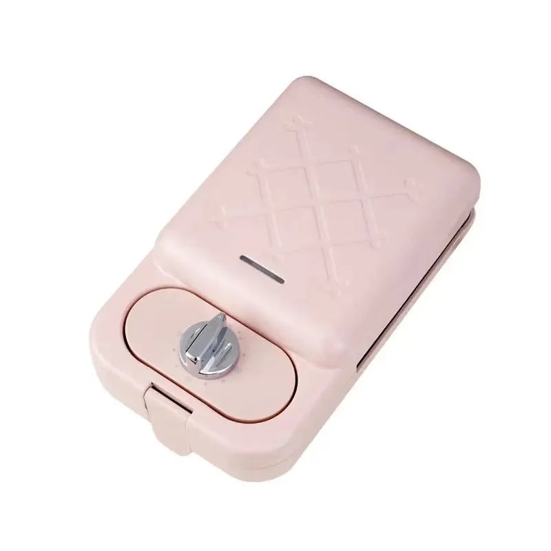 220V Timing multi-function electric sandwich maker waffle maker home breakfast machine toaster replaceable baking tray.