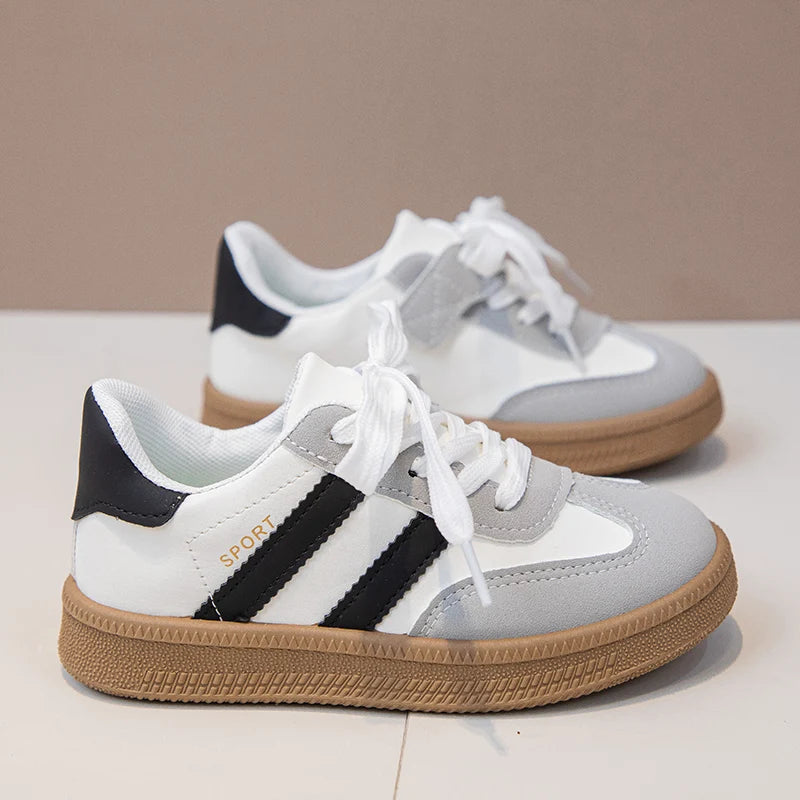 Children Tennis Shoes 2025 New Simple Kids Sneakers for Girls Patchwork Non-slip Boys Causal School Running Sneakers Non-slip.