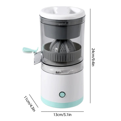 Portable USB Rechargeable Orange Juice Juicer Multifunctional Household Juice Maker Machine Cordless Mini Electric Cup Juicer.