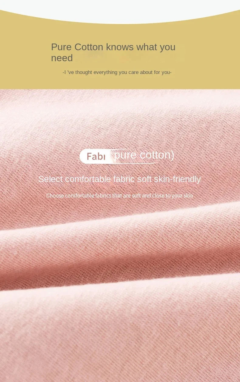 3PCS Cotton Menstrual Panties Leak Proof Breathable Cartoon cat Panties Woman Women Girls Physiological Pants Women's Intimates.