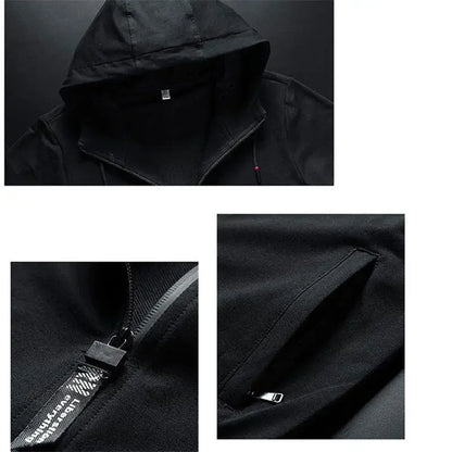 Herren Winter Trainings anzug Set einfarbige Hoodies und Kordel zug Jogging hose Loose Fit Freizeit Sportswear Anzug.