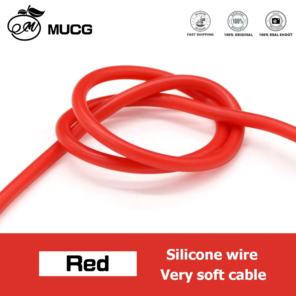 11Colors Heat-resistant Silicone wire Ultra soft Electrical wires Electronic componen cable DC led 18awg 20awg 22awg 24awg 26awg.