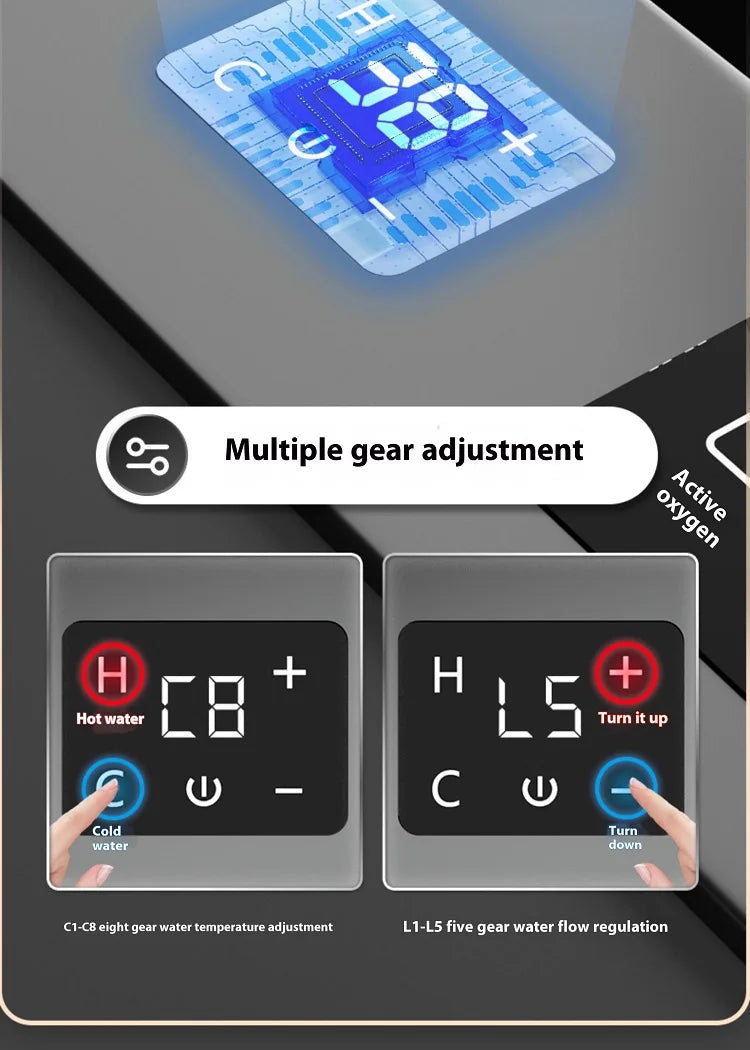 Stainless Steel Smart Water Catalyst Sinks large Double slot Purification Sterilized Fruit Dishwashing Kitchen Sink