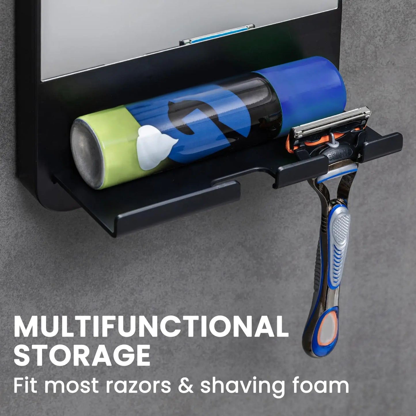 TAILI Acryl Anti Nebel Spiegel Dusche Rasieren Fogless Spiegel Waschraum Zubehör Für Frauen Make-Up Mann Rasieren Bad Werkzeuge