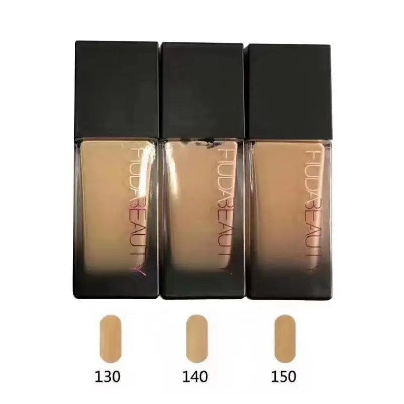 34ml Flawless Liquid Foundation Matte Concealer Nourishing Long-Lasting Facial Makeup Concealed Pores Breathable Cosmetics.