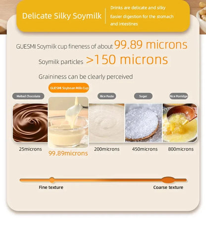 220V Mini Soy Milk Machine Electric Juicer Blender Mixer Wall Breaking Machine Soybean Milk Maker Breakfast Machine 350ml.