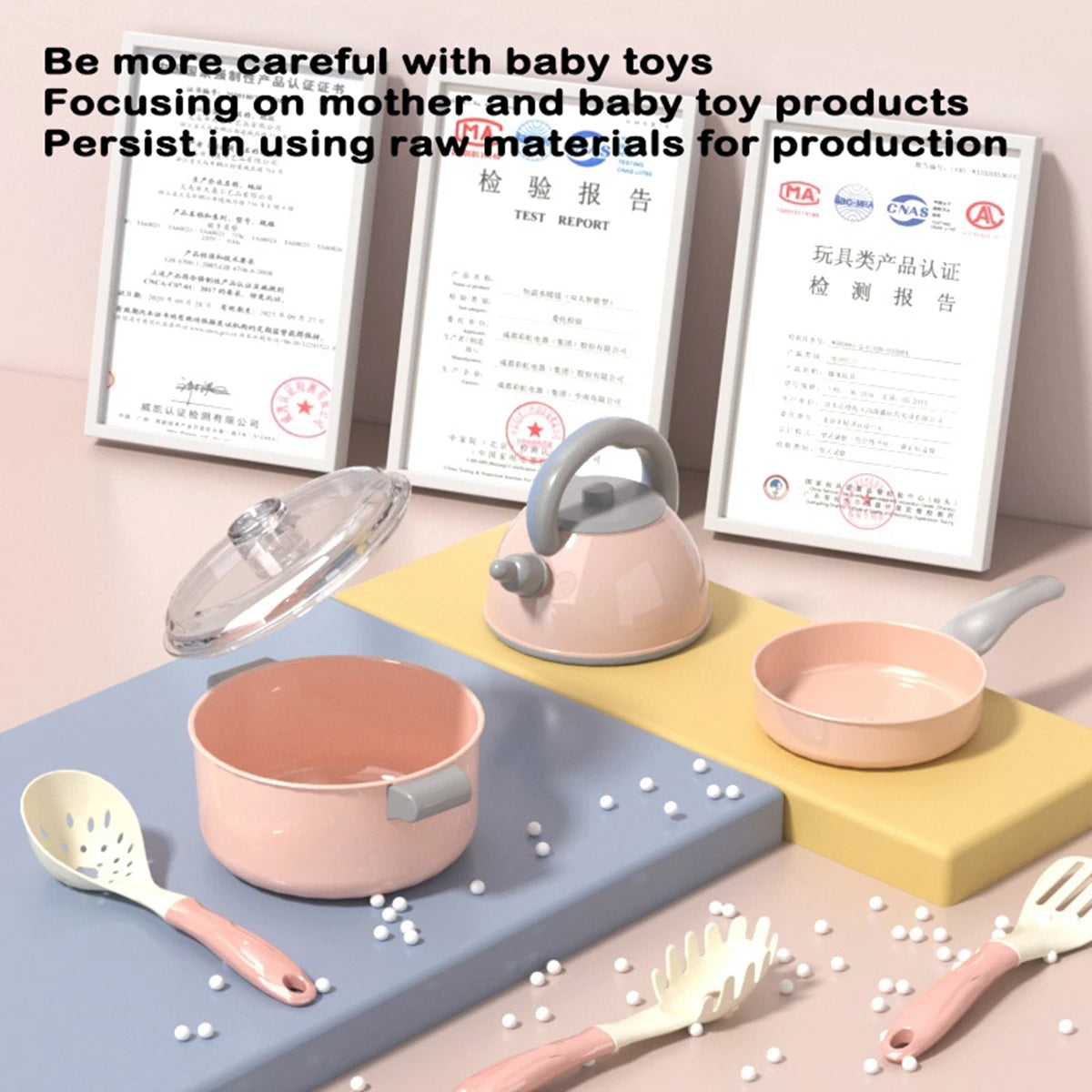 Kids Kitchen Toy Accessories, Pretend Cooking Playset with Play Pots and Pans, Utensils Cookware Toys, Play Food Set, Toy Vegeta.