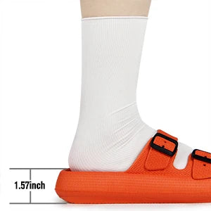 Asgard Summer Platform Sandals For Women Fashion Soft Cloud Beach Slippers With Double Buckle 2025 New Comfort EVA Flat Slides.