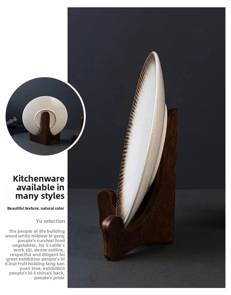 Square Wooden Serving Tray Hotel Style Ins round Corner Plate Wooden Material Jewelry Packaging And Display Tools.