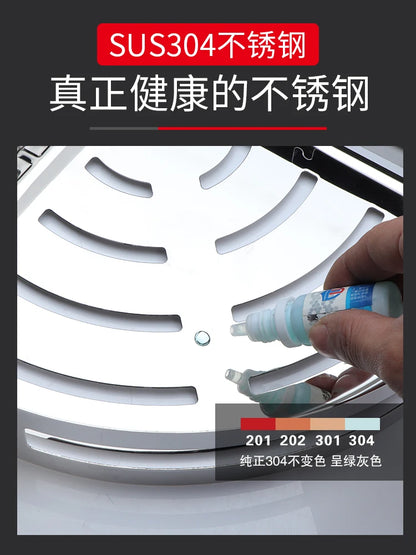 1/2 Schichten Eck-Duschregal für Badezimmer, Shampoo, Duschregal, Halter aus Edelstahl 304, stanzfrei, Küchenstativ, Eckständer