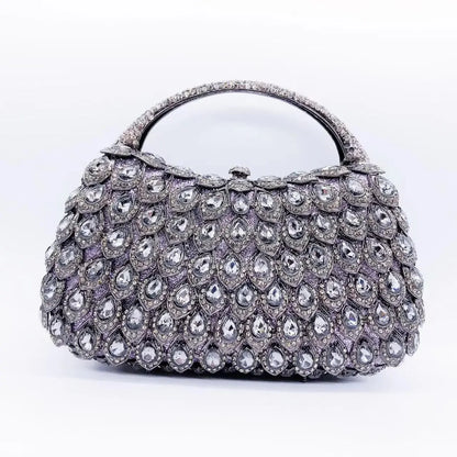 Diamond Dinner Hollow Rhinestone Banquet Clutch Bag Handtassen Dames Bolsos De Fiesta Para Mujer Boda Women's Rhinestone Handbag