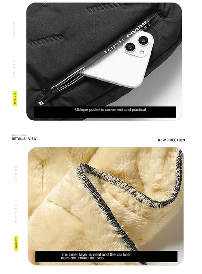 Winter Sweatwear Men Plush Thick Fleece Sweatpant Lambswool Thermal Trousers Casual Pants Windproof Warm Cotton Pants 8828.