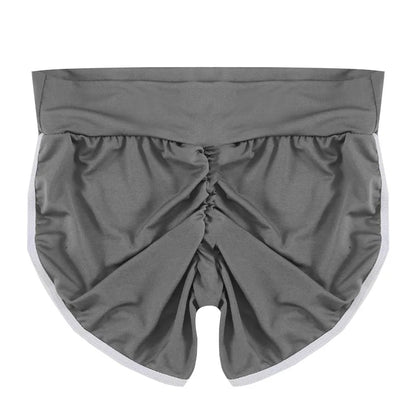 Women Summer Shorts for Sports Fitness Gym Skinny Slim Shorts Causal Yoga Shorts Low Waist Stretchy Short Pants Gym Clothing.