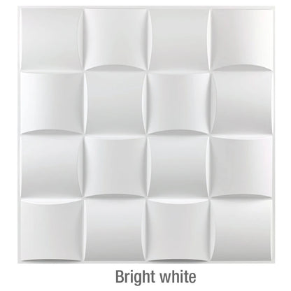 30x30cm 3D Wall Panel Geometric solid 3d Stone brick Living Room TV Background Decal Tile Mold 3D wall sticker bathroom kitchen