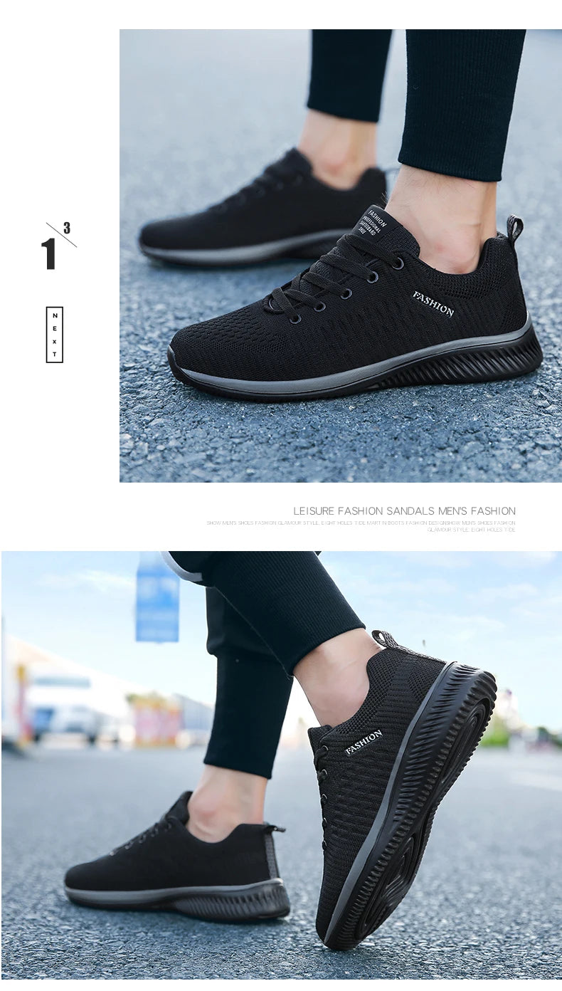 Men Shoes Running Shoes For Men Lightweight Tenis Comfortable Breathable Walking Sneakers.