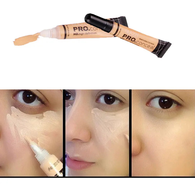 Concealer Cream Oil Control Liquid Foundation Women Face Makeup Korean Cosmetics Long Lasting Contour Gel.