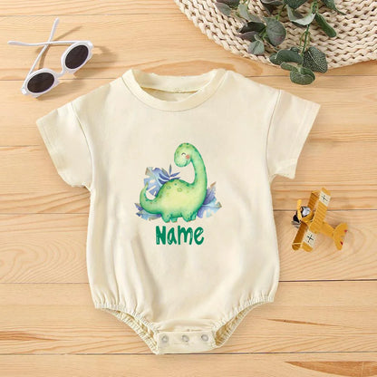 Personalisierter Regenbogen mit Namen Bubble Strampler Säugling Dschungel Geburtstag Party Kleidung Baby Übergroßer Body Niedlicher Wild One Overall.