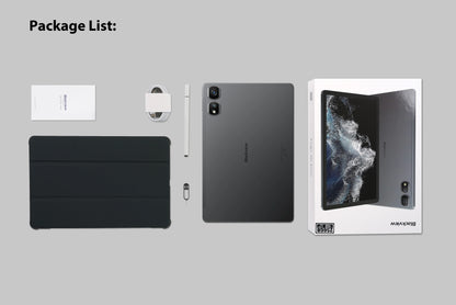 Blackview Android 14 Tab 16 Pro 11 Inch Touch Tablet 2K Screen 24GB +256GB 4G LTE+5G WiFi Gaming Tablets with Protective Shell.