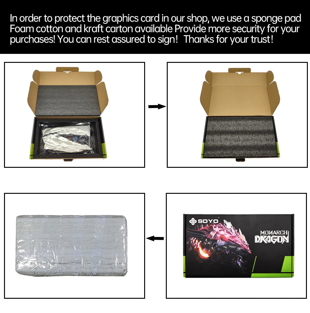 SOYO Graphics Card NVIDIA GPU GTX 750Ti 4G GDDR5 128Bit 28nm PCI-E 3.0 Gaming Video Cards Desktop Computer components GTX750Ti.