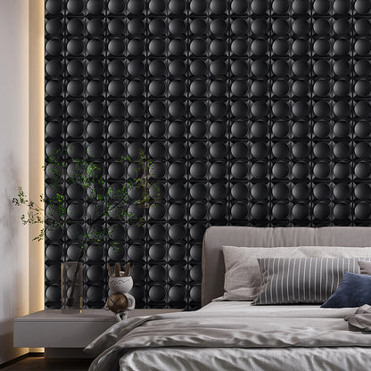 KUUJOJO 12pcs 3D textured wall panel for indoor wall decoration, suitable for living room, hall, bedroom, hotel, office