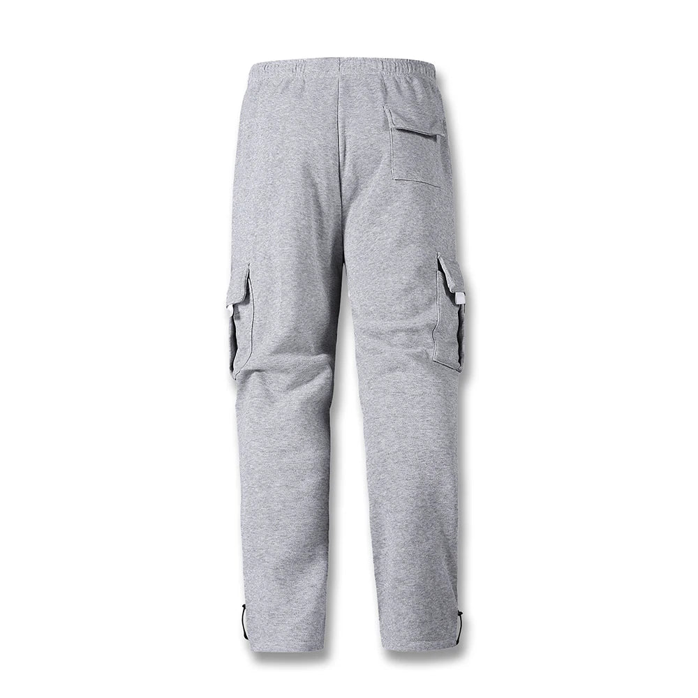 New Cargo Pants Men's Loose Straight Streetwear Jogger Pant Fashion Trousers Multi-Pocket Casual Sweatpants Male Pants.