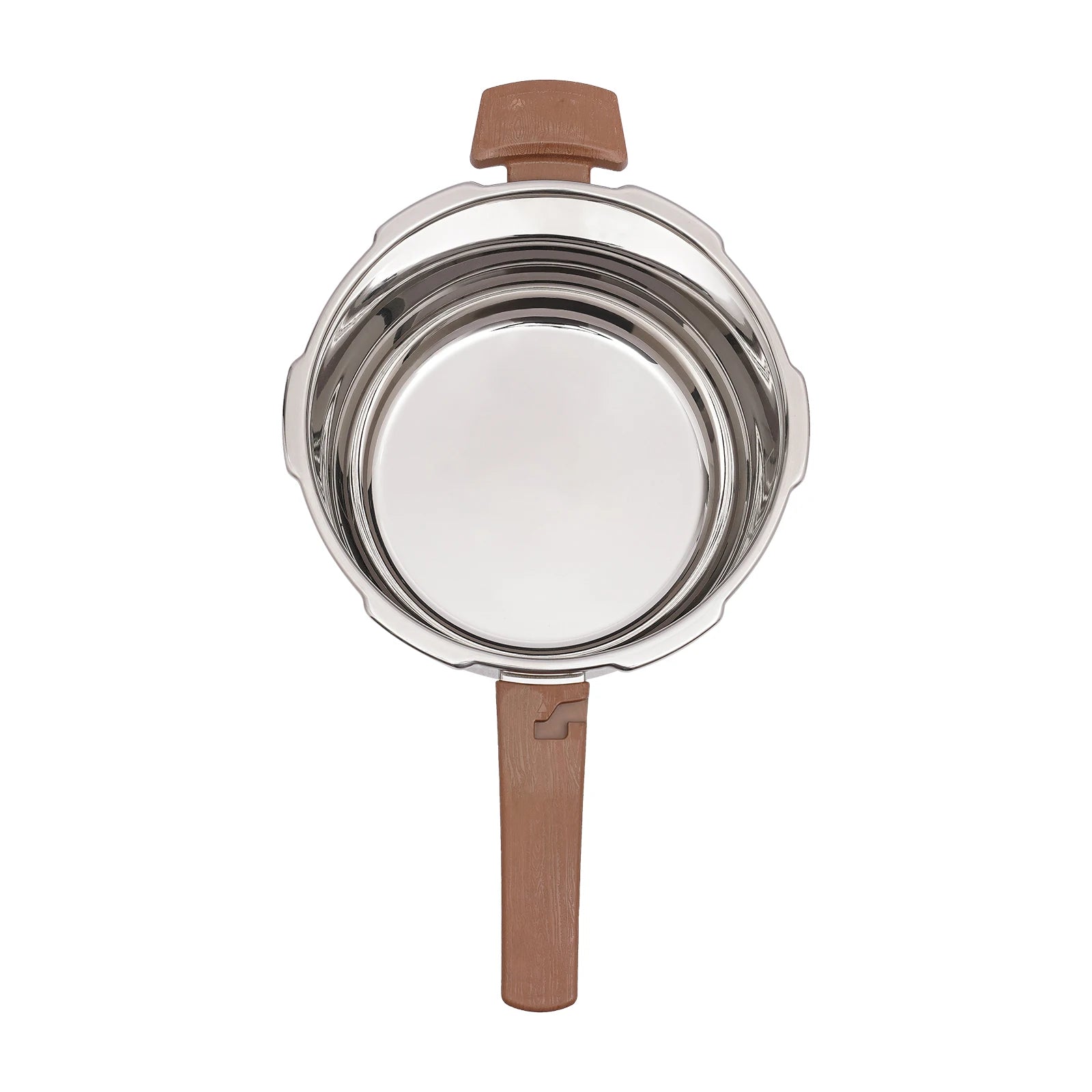 7L 24cm 80kPa Stainless Steel Pressure Cooker Beige Pressure Cooker For Cooking Kitchen Pot For Homes Fast Restaurants Hotels.