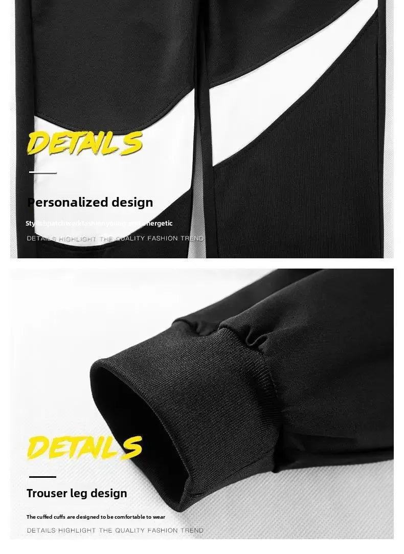 Autumn Winter Loose Hooded Long Sleeve Zipper Jacket Pants Trendy Set Men's Clothing New Hot Sale Of The Season Style Casual Out