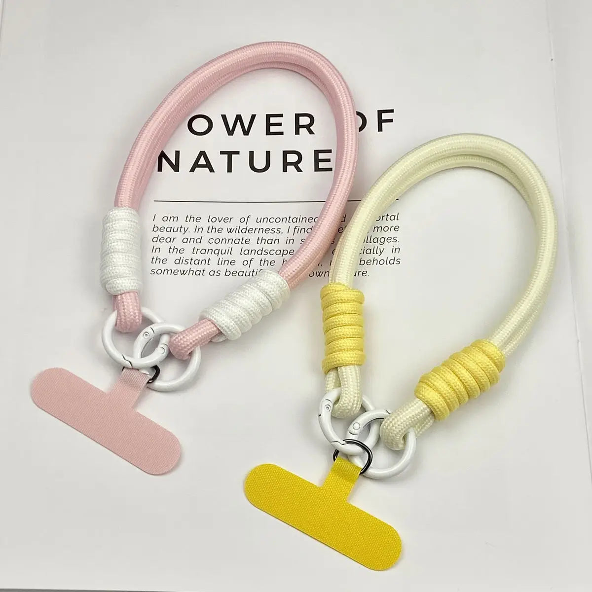 Kawaii Cloud Star Lanyard Short Wrist Strap Cute Phone Accessory for Mobile Camera.