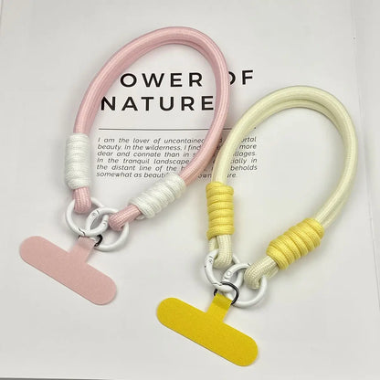 Kawaii Cloud Star Lanyard Short Wrist Strap Cute Phone Accessory for Mobile Camera.