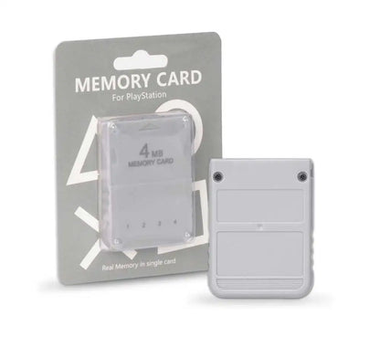 BlueRetro 1PC/2PC 4M Memory Card For PS1 Save Game Card  For PlayStation1 PS One Game Consoles Data Saving Progress Memory Card.