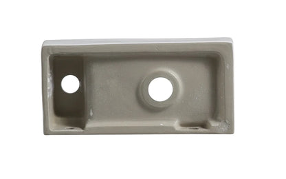 Mini Wandbehang Waschbecken Balkon ultra schmale Waschbecken Keramik Plattform Waschbecken Home Schlafzimmer Wand waschbecken