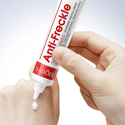 SADOER Anti Freckle Cream Face Whitening Creams Spot Removing Anti-aging Moisturizing Freckles Removal Facial Cream Skin Care.