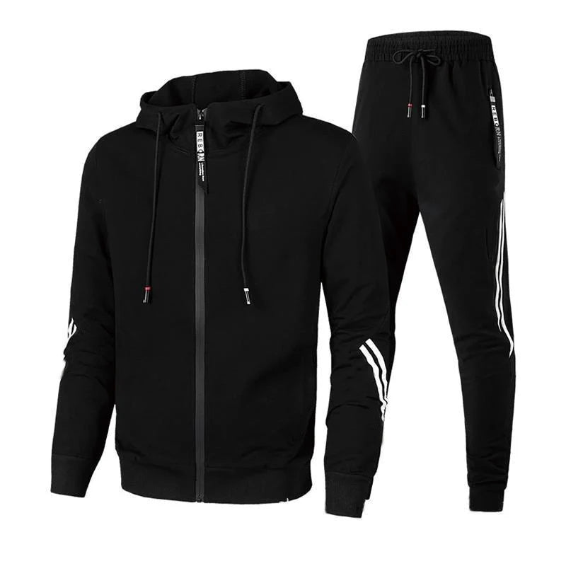 Men's Set Pullover Sweatshirt Hoodies Sweatsuit Long Sleeve High Quality Sports Suit 2024 Outdoors Daily Fashion Casual Clothing.