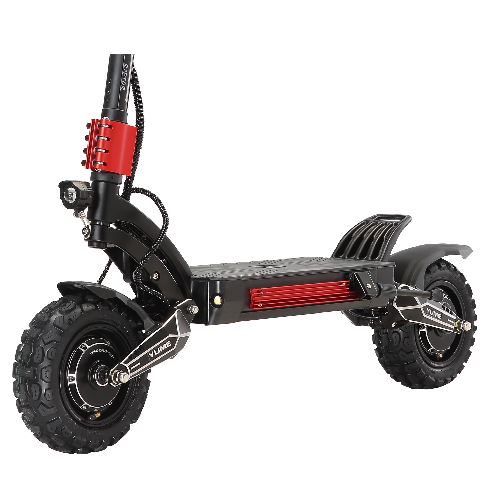 EU YUME Raptor Electric Scooter 6000W 60V-30AH  Dual Motor Adult Foldable E-Scooter.