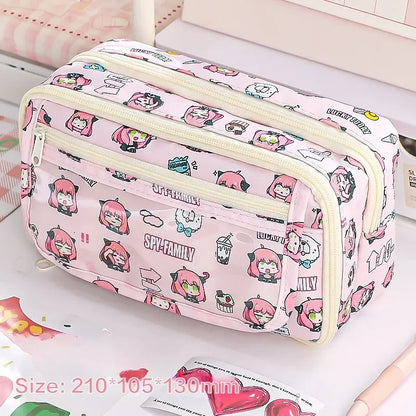 Federmäppchen für Studenten, supergroßes Fassungsvermögen, hochwertiges Federmäppchen für Mädchen, einfacher Stil, Schreibwarenbox, Federmäppchen für Schreibwaren.