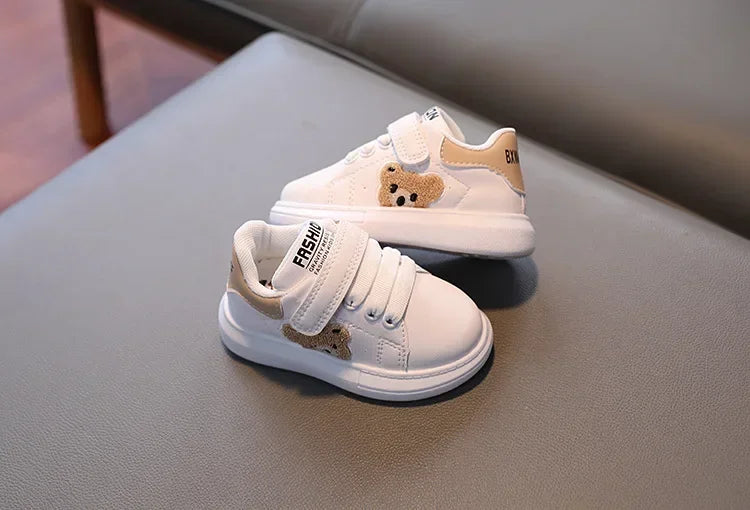 Autumn Baby Boys Girls Panda Sneakers 1-6 Year Toddlers Fashion Sports Board Flats Infant Shoes.