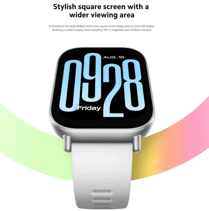 Xiaomi Redmi Watch 5 Active Smart Watch, Bluetooth Call, 2" LCD Display, All Day Heart Rate Blood Oxygen Monitoring Smartwatch.