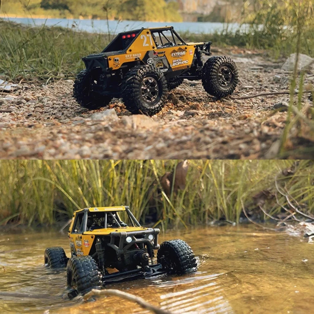 1/24 RC Crawler UDIRC UCX2405 Brushless/Brushed Motor 4WD Off-road Mini Rock Crawler Climbing Vehicle RTR RC Car Toys.