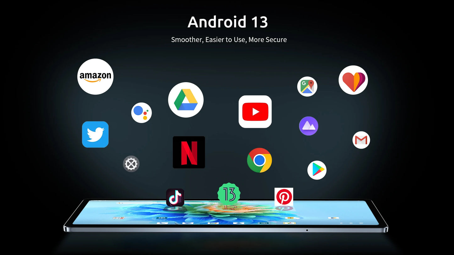 Bmax Maxpad I11Plus 10.4 Inch 16Gb(8Gb Ram+8Gb Expansion) 256Gb Rom Octa Core T606 Soc Android 13 Dual Wifi 4g Lte Tablet Sim.