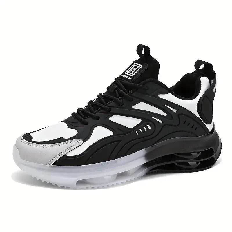 Mens Leather Sneakers Casual Walking Shoes Size 46 Male Running Outdoor Sports Lightweight Comfortable Athletic Training Jogging.