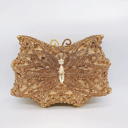 Diamond Dinner Hollow Rhinestone Banquet Clutch Bag Handtassen Dames Bolsos De Fiesta Para Mujer Boda Women's Rhinestone Handbag