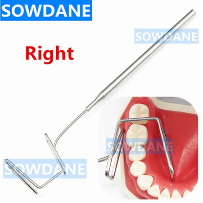 1 piece Dental Implant Lip & Cheek Retractor Orthodontic Surgical Mouth Opener Instrument Autoclavable Stainless Steel