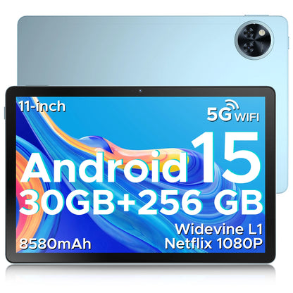 Global Version Doogee U11 Pro Android 15 Tablet Pc 11 Inch Ultra-Clear 90Hz Display 30Gb(6+24) 256Gb 8580Mah Battery Tablet