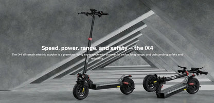 iScooter ix4 Foldable Adult Electric Scooter E-Scooter 45 KM/H Electric Kick Scooter 800W Skateboards 48V 15Ah Kickboard.