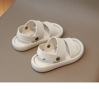Toddlers Boys Girls Sandals Summer New Children Casual Beach Shoes Kids Fashion Sandals Anti-sliperry Soft-soled Sports Sandals.